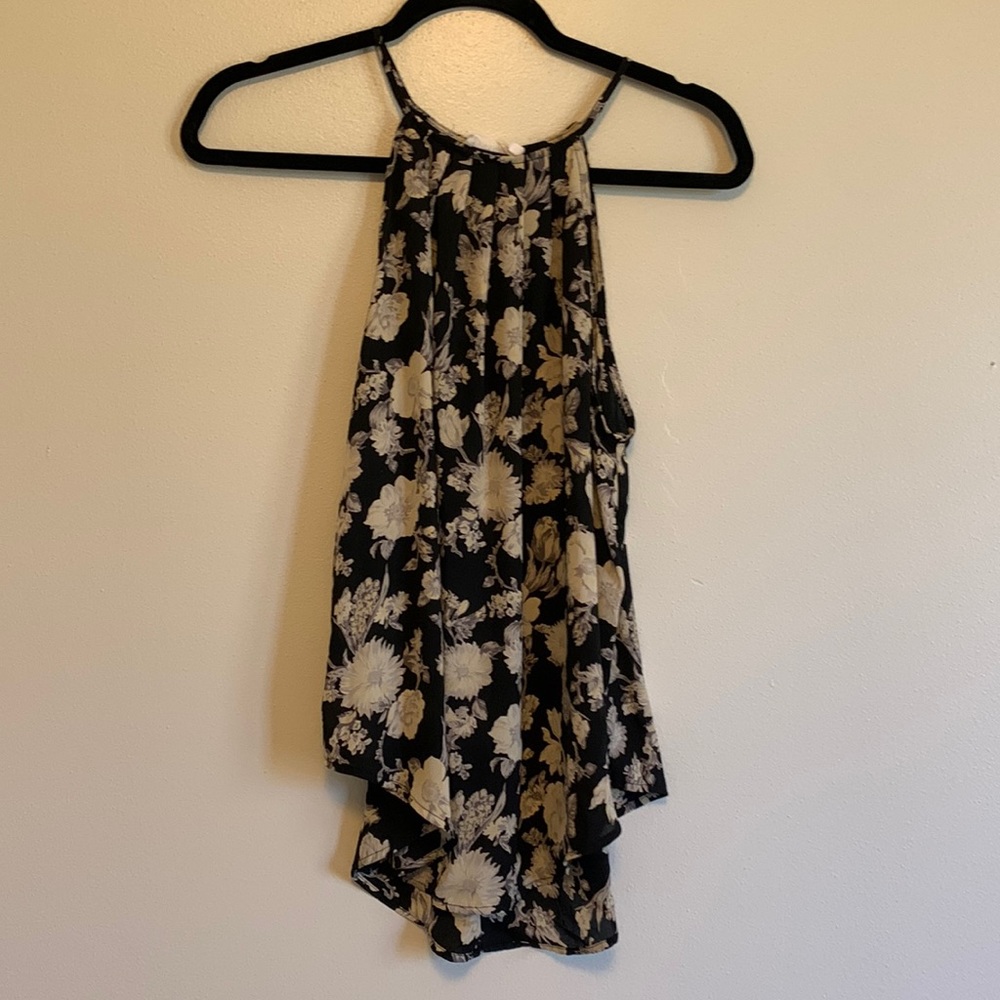 Casual Floral Tank Top